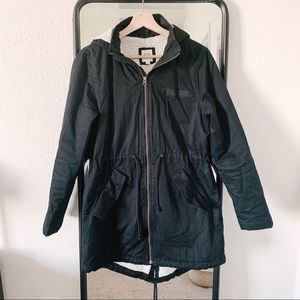 Sherpa lined parka